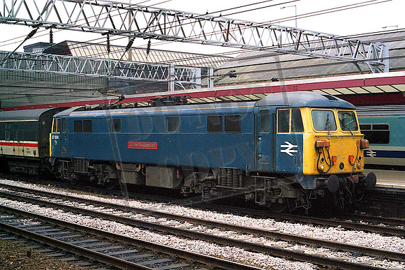 87034 WILLIAM SHAKESPEAR (Cat No MSP87034) Crewe 18-04-1987 Mike Spencer 038