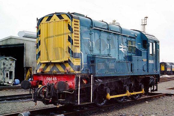 08645 FRIARY (Cat No MSP08645) Laira Depot Plymouth 04-04-1987 Mike Spencer 037