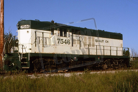 7546 QUAL QUALITECH Ex CONRAIL GP10. PITTSBORO, IN. JUNE 21ST 2003 PAUL WESTER