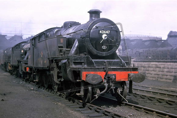 42647 STANIER 2-6-4T BIRKENHEAD MAY 1967