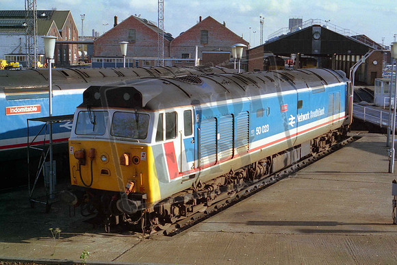 50023 HOWE (Cat No MSP50023) Old Oak Common 15-11-1986 Mike Spencer 028