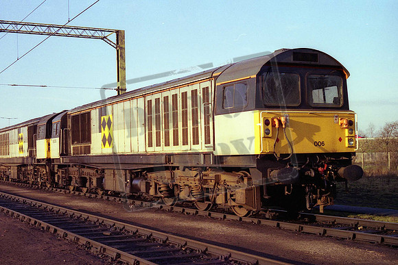 58006 (Cat No MSP58006) Bescot 13-01-1990 Mike Spencer 220