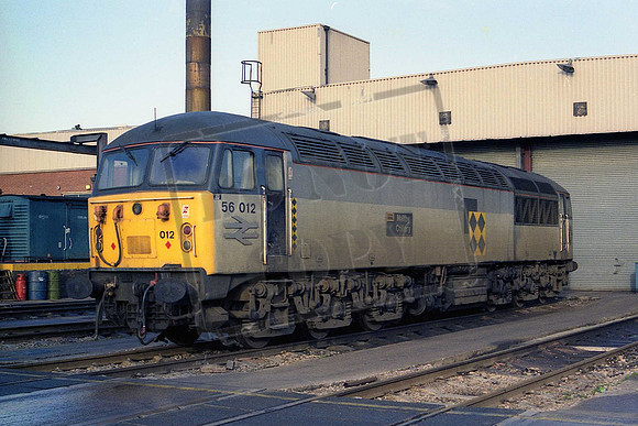 56012 MALTBY COLLIERY (Cat No MSP56012) Toton Depot 25-12-1989 Mike Spencer 218