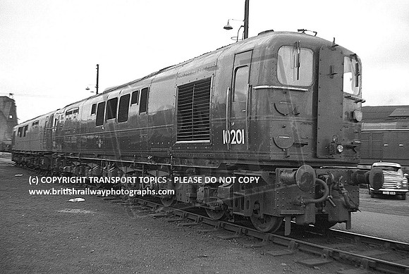 10201 (Cat No TTP10201) Willesden MPD 10-08-1958