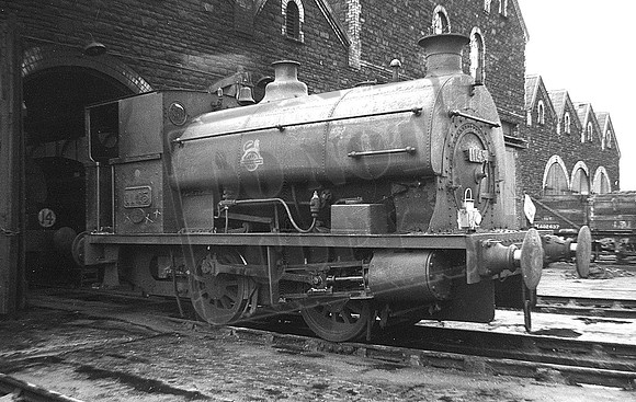 1145 (Cat No TTPS1145) 0F 0-4-0ST Danygraig MPD 24-08-1958