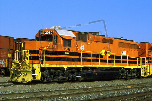 2089 RCPE GP38 RAPID CITY, PIERRE & EASTERN RCPE. Fresno, California. 8-9-21 George Fernandes