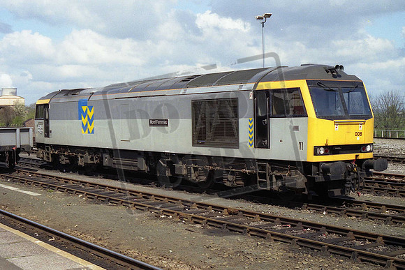 60008 MOEL FAMMAU (Cat No MSP60008) Didcot 20-04-1991 Mike Spencer 267