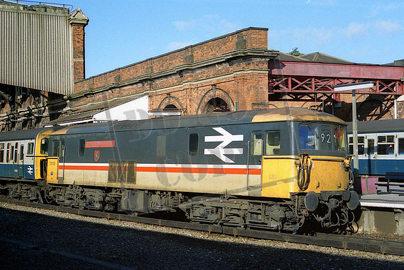 73113 COUNTY OF WEST SUSSEX( Cat No MSP 73113) Bourbemouth 21-11-1987 Mike Spencer 103