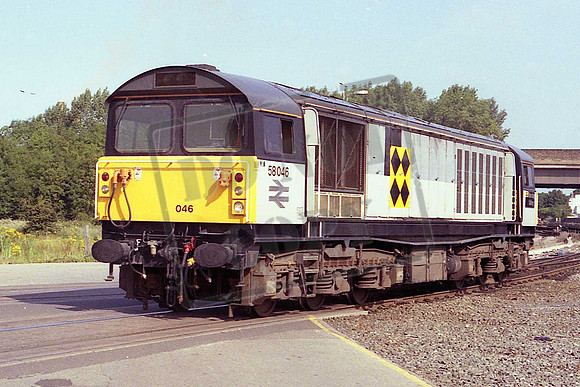 58046 THORESBURY COLLIERY (Cat No MSP58046) Toton 20-08-1991 Mike Spencer 301