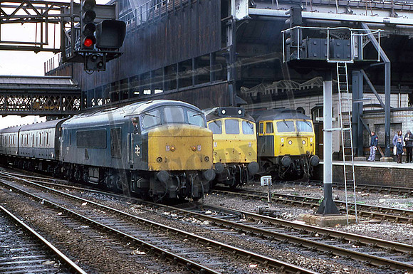 46039 25327 47537 (Cat No UN46039) Manchester Victoria 1983