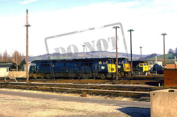 1005 & 1037 (Cat No UN1005) Newton Abbot 01-02-1975