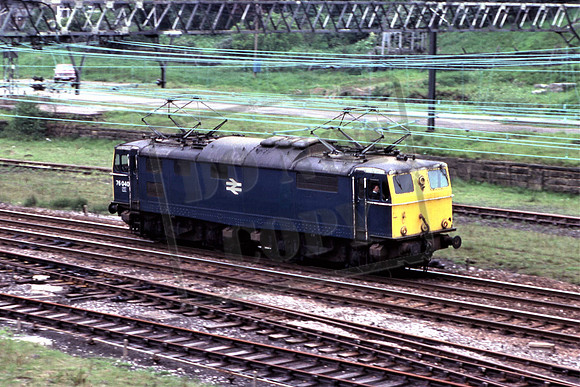 76040 UN76040 Dunford Bridge eastbound 29-05-81