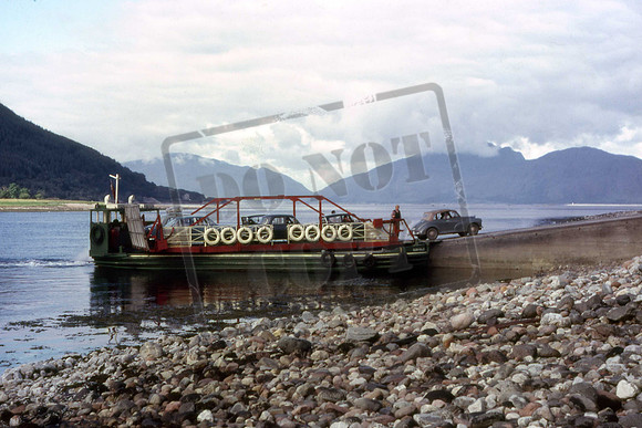 GLEN MALLIE Car Ferry Ballachulish Sept 1963