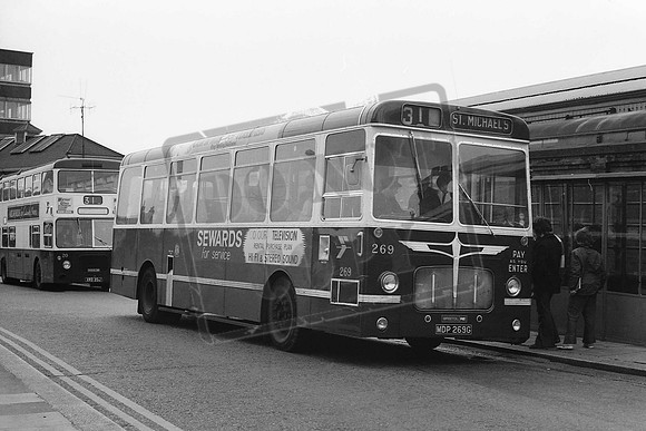 MDP269G Reading Corporation #269 Reading General Station 08-11-75 Colin L Caddy