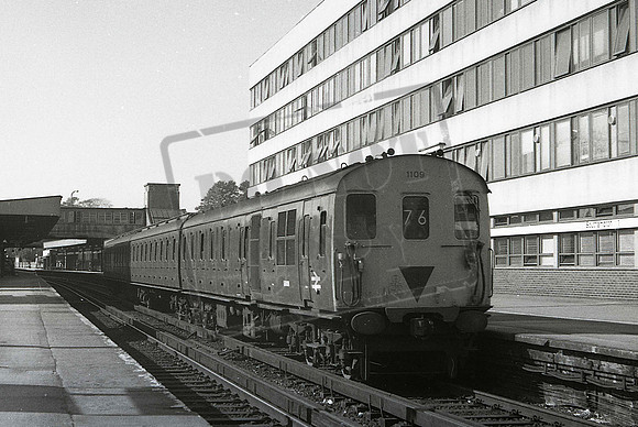 DEMU 1109 (Cat No TTPDEMU1109) Southampton October 1971