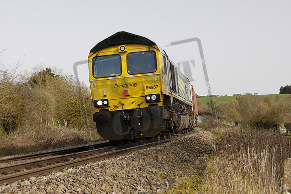 66957 STEPHENSON LOCOMOTIVE SOCIETY (Cat No MHDIG66957) Crofton 05-03-2026 6V40 Freightlinere Heavy Haul 12.20 Wembley Receptions - Merehead Quarry. Martin High
