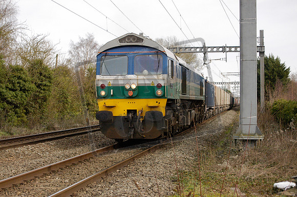 59004 PAUL A HAMMOND (Cat No MHDIG59004) Steventon on 12.50 6C48 Appleford to Whatley Quarry 17-02-2026 Martin High