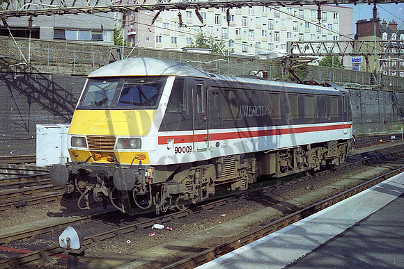 90009 (Cat No MSP90009) Euston 22-07-1992 Mike Spencer 349