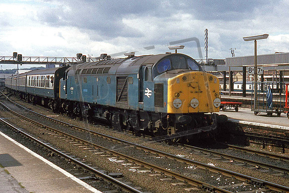 40104 (Cat No UN40104B) Leeds. On 16.35 Carlisle - Leeds. 13-07-1984