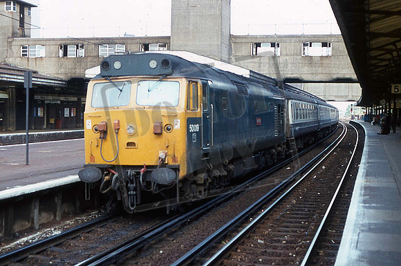 50019 RAMILLIES (Cat No UN50019) Woking October 1980