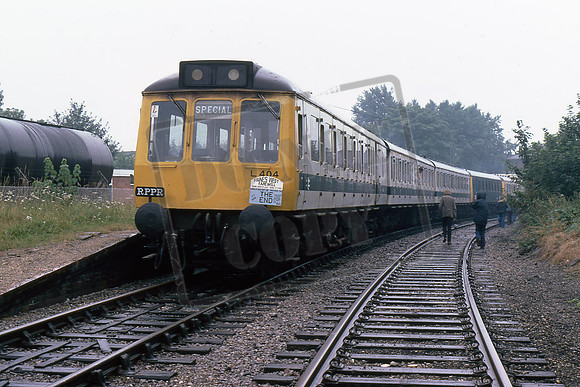 L404 (Cat No 204-38) On Staines West on RPPR Staines West Farewell Railtour 30-07-78