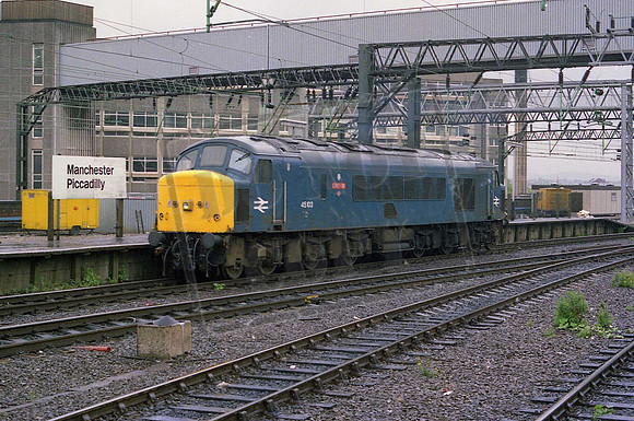 45103 GRIFFON (Cat No JG45103) Manchester Piccadilly John Griffiths