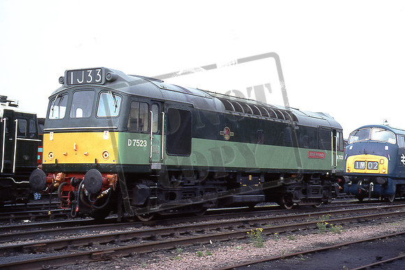 7523 JOHN F KENNEDY (Cat No 206-07) Crewe Works open day 1993 Martin High