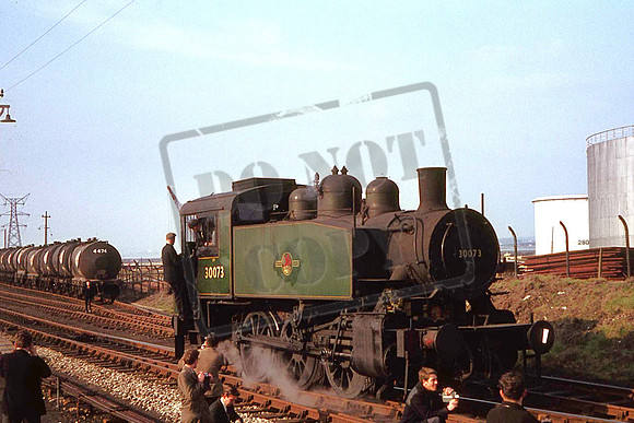 30073 (Cat No UNS30073B) 3F USA 0-6-0T Fawley 19-03-1966