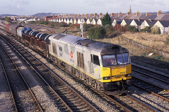 60033 (Cat No 212-45) TEES STEEL EXPRESS. Cardiff Canton. 04-12-01 Andrew Wiltshire
