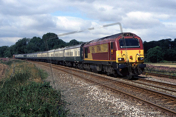 67014 (67015) (Cat No UN67014) Harborough on Kings Cross - Cleethorpes Charter 20-08-2005