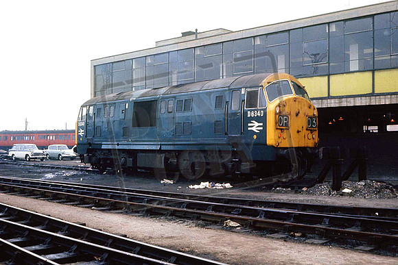 D6340 (Cat No UND6340) Old Oak Common 04-02-1969
