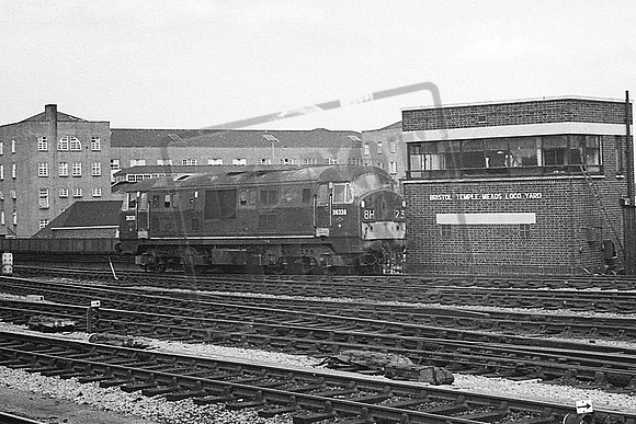 D6338 (Cat No TTPD6338) Bristol Temple Meads C1967