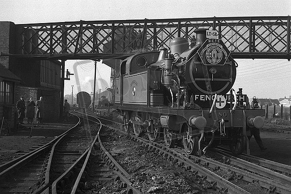 80 THUNDERSLEY (Cat No TTPS80) LT&S. After working special train.