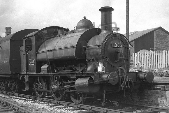 1365(Cat No TTPS1365) 0F 1361 Class 0-6-0ST Farringdon Station C1959