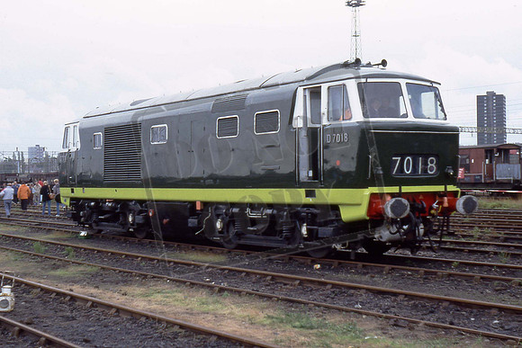 7018 (Cat No TTR190) Bescot 09-10-88 Martin High