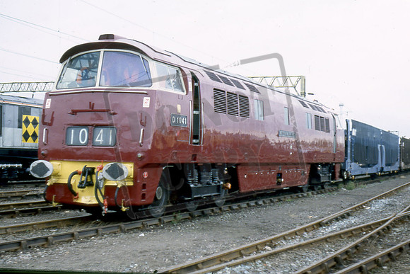 1041 (Cat No TTR219) WESTERN PRINCE Bescot 09-10-88 Martin High