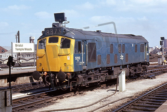 5213 (Cat No TTR233) Bristol Temple Meads