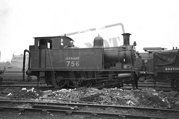 756 A.S.HARRIS (Cat No TTPSSOU756) SOUTHERN 0-6-0 C1946