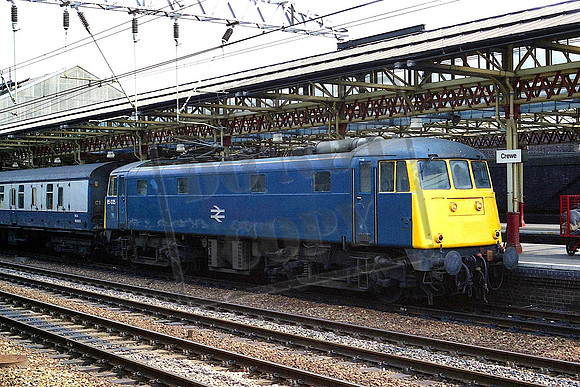 85032 (Cat No MSP85032) Crewe 25-07-1987 Mike Spencer 053