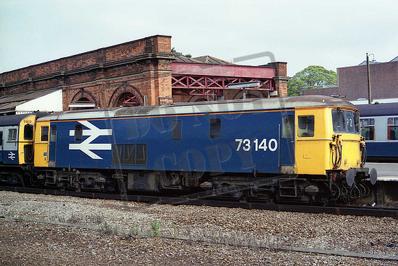73140 (Cat No MSP73140C) Bournemouth Station 29-08-1987 Mike Spencer 057