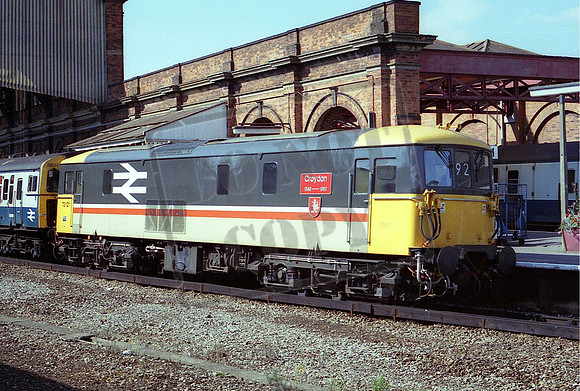 73121 CROYDON 1883-1983 (Cat No MSP73121C) Bournemouth Station 29-08-1987 Mike Spencer 057