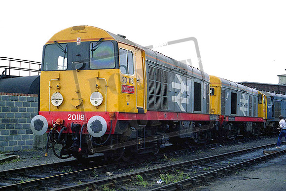 20118 SALTBURN-BY-THE-SEA & 20165 HENRY PEASE (Cat No MSP20118C) Thornaby 12-09-1987 Mike Spencer 067