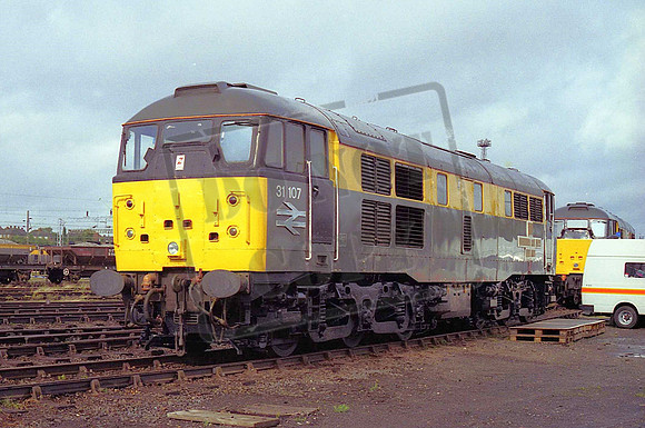 31107 (Cat No MSP31107B) Bescot 30-08-1992 Mike Spencer 358