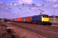 81010 (Cat No KMM81010) Tring Summit 24-01-1986 06.20 Holyhead Container Terminal - Stratford Freightliner Terminal 4E86 Ken Moseley C0010