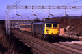 87011 THE BLACK PRINCE (Cat No KMM87011) Tring 1M05 07.45 Ayr Glasgow - Euston 07-03-1986 Ken Moseley C0064