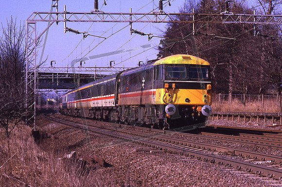 87023 VELOCITY (Cat No KMM87023) Dudswell Up Inter-City 07-03-1986 Ken Moseley C0058
