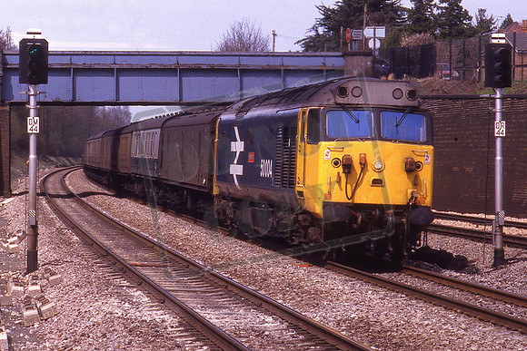 50004 ST VINCENT (Cat No KMM50004) Goring & Streatley 3A21 11.40 Malago Vale - Old Oak Common Vans 30-04-1986 Ken Moseley C0090