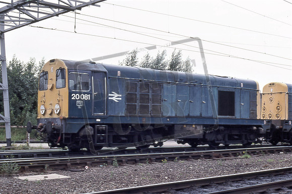 20081 (Cat No TTR955) Crewe 27-7-91 Stephen Dale