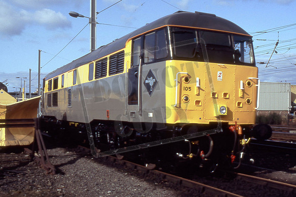 31105 (Cat No TTR1183) Wapping Sidings Carlisle 08-03-92 George Walker