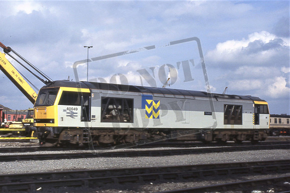 60049 SCAFELL (Cat No TTR1165) Thornaby 1992 Arthur Cannings